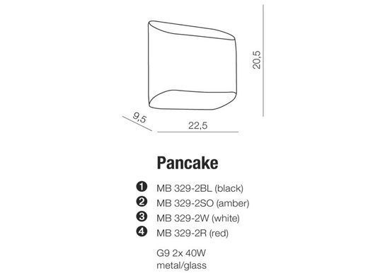 Настенный светильник AZzardo PANCAKE AZ0114 white - Azzardo (Польша)
