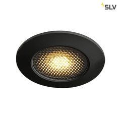 VARU QPAR51 DL, outdoor recessed ceiling light, black, IP20/65 - SLV (Германия)