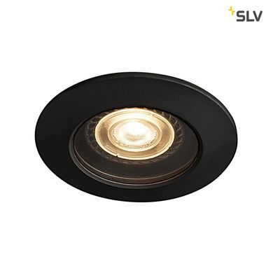 VARU QPAR51 DL, outdoor recessed ceiling light, black, IP20/65 - SLV (Германия)