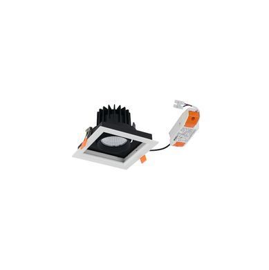 Врізний точковий світильник Nowodvorski CL DIA LED 18W 3000K, White/Black - Nowodvorski (Польща)