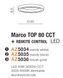 Стельовий світильник Azzardo MARCO 80 Gold