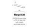 Подсветка для зеркал AZzardo MARGOT 630 AZ1304, Хром, Белый