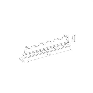 Врезной светильник Nowodvorski MINI LED 20W 4000K White - Nowodvorski (Польша)