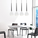 Підвісний світильник Azzardo MD1289-4WH AGA 4 pendant white (AZ1068), Чорний, Білий