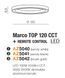 Стельовий світильник Azzardo MARCO 120 Black