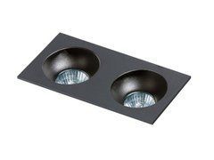 Точечный светильник Azzardo Hugo 2 Downlight GM2203 BK (AZ1740), без вставки - Azzardo (Польша)