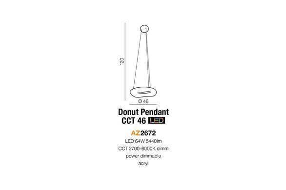 Люстра Azzardo AZ2672 Donut Pendant CCT 46 LED - Azzardo (Польша)
