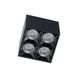 Накладний світильник Nowodvorski MIDI LED 16W 4000K Black
