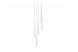 Подвесной светильник Azzardo MD1220A-5WH STYLO 5 white (AZ0208), Белый, Белый