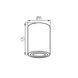 Точковий світильник Kanlux BORD DLP-50-Al 22550