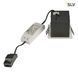 Світильник SLV KADUX 1 LED SET, 115701, Білий, Чорний, Білий, Чорний