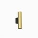 Бра Nowodvorski Fourty Wall M GU10 2x10W, Black/Brass